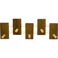 Термированная вешалка для мочалок Бацькина баня Zebra