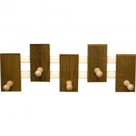 Термированная вешалка для мочалок Бацькина баня Zebra