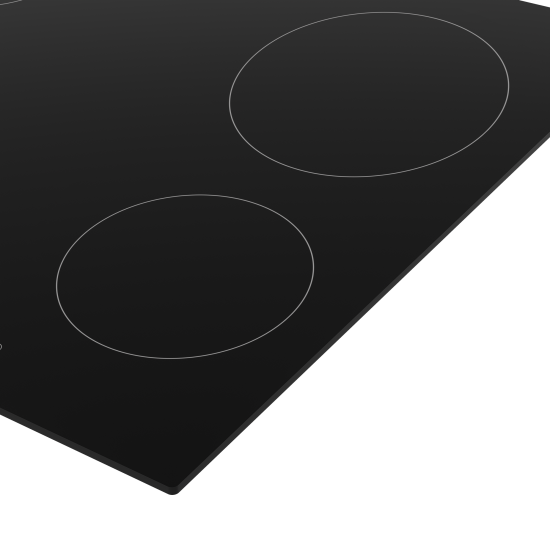 Электрическая варочная панель Hotpoint HR 6T2 C 59 см 4 конфорки цвет черный