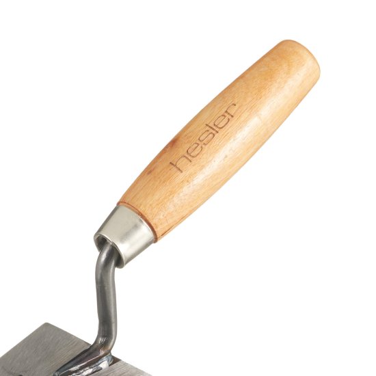 Кельма бетонщика Hesler 160 мм с деревянной ручкой