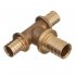 Тройник Stout 20 х 25 х 20 мм латунный (SFA-0014-202520)