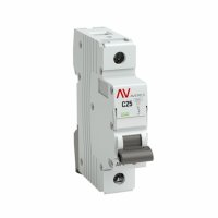 Автоматический выключатель модульный EKF Averes AV-6 DC 1Р 25А тип C 6 кА 230 В (mcb6-DC-1-25C-av)