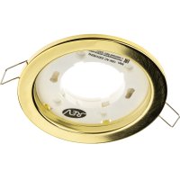 Светильник встраиваемый GX53 золото 40 Вт IP20 Rev (28950 0)