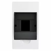 Щит распределительный навесной EKF PROxima ЩРН-П-4 пластиковый IP41 100х205х117 мм 4 модуля прозрачная дверь