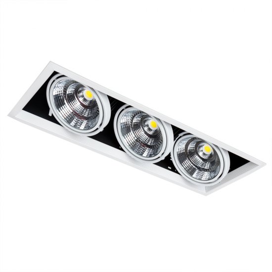 Светильник встраиваемый светодиодный белый 225 Вт 4000К IP20 Arte Lamp Merga (A8450PL-3WH)