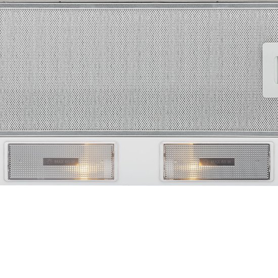 Кухонная вытяжка встраиваемая Krona Vendy 600 White (1 мотор) 60 см белая