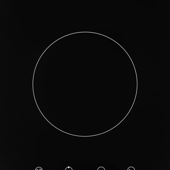 Варочная панель электрическая Krona Laurel 30 2 конфорки черная