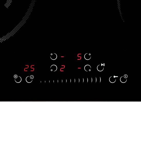 Варочная панель электрическая Krona Leggiero 60 4 конфорки черная