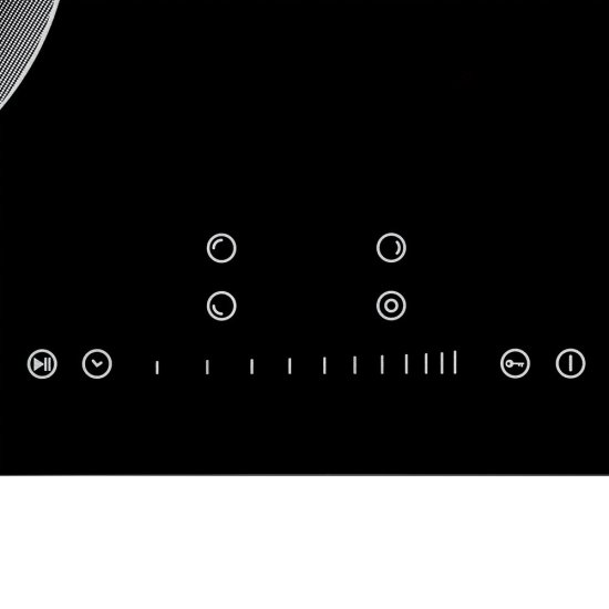 Варочная панель электрическая Krona Terzo 60 4 конфорки черная