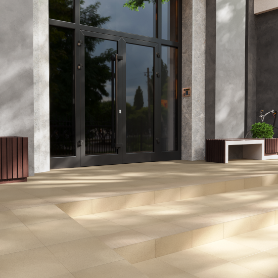 Керамогранит Quadro Decor Соль-Перец 30x30x0.7 см 1.53 м² неполированный цвет бежевый