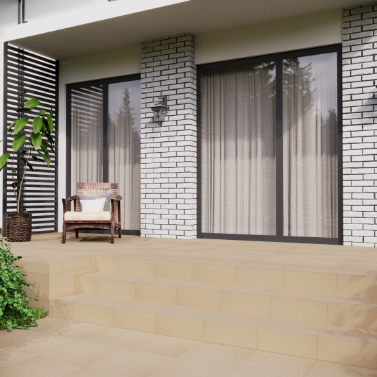 Керамогранит Quadro Decor Соль-Перец 30x30x0.7 см 1.53 м² неполированный цвет бежевый