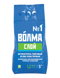 Штукатурка гипсовая Волма Слой 5 кг