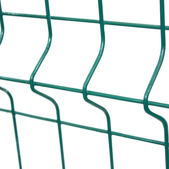 3D панель для забора Grand Line Light 2.5x2.03 м полиэстр RAL 6005 зелёный