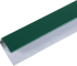 П-планка для профнастила С8 20x10 мм 2 м 0.4мм RAL 6005 Зеленый