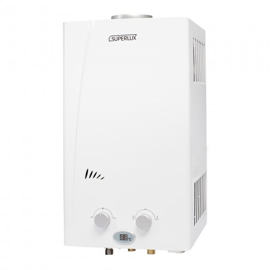 Проточный газовый водонагреватель Ariston Superlux 10L CF NG NEW 17 кВт 10 л/мин белая