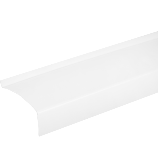 Отлив ПВХ 1.4x140x1500 мм белый