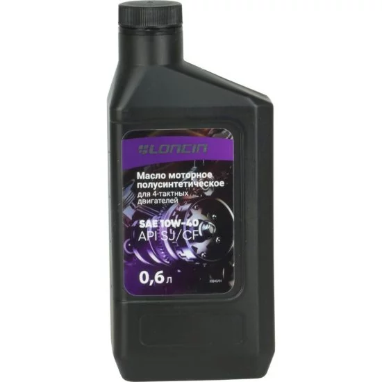 Полусинтетическое моторное масло Loncin 4T SAE 10W-40 API SJ/CF