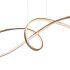 Светильник светодиодный подвесной Maytoni Curve 4000К 42 Вт 25 кв.м золото IP20 (MOD156PL-L52G4K)