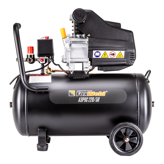 Компрессор поршневой масляный Аэрус 220/50, 50 л, 220 л/мин