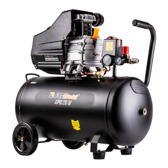 Компрессор поршневой масляный Аэрус 220/50, 50 л, 220 л/мин