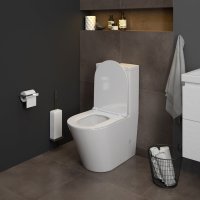 Безободковый напольный унитаз Teymi Solli T40203