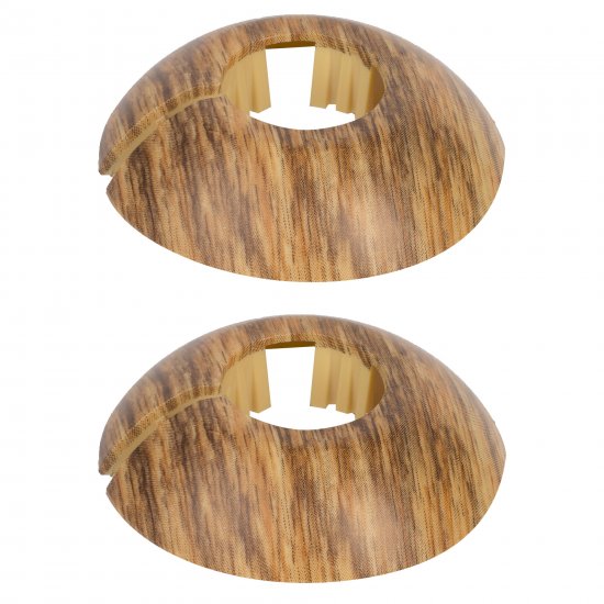 Обвод для труб «Орех» 22 мм, 2 шт.