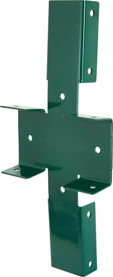 Кронштейн для забора Grand Line 55x39 мм сталь RAL 6005 зеленый