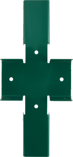 Кронштейн для забора Grand Line 55x39 мм сталь RAL 6005 зеленый