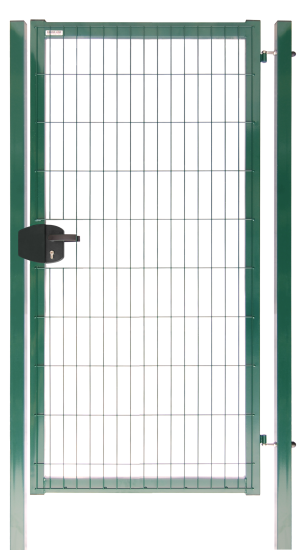 Калитка 3D Medium 100x173 см правая универсальная RAL 6005 зеленый
