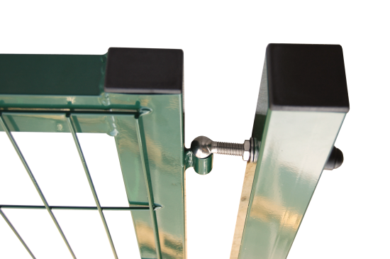 Калитка 3D Medium 100x173 см правая универсальная RAL 6005 зеленый