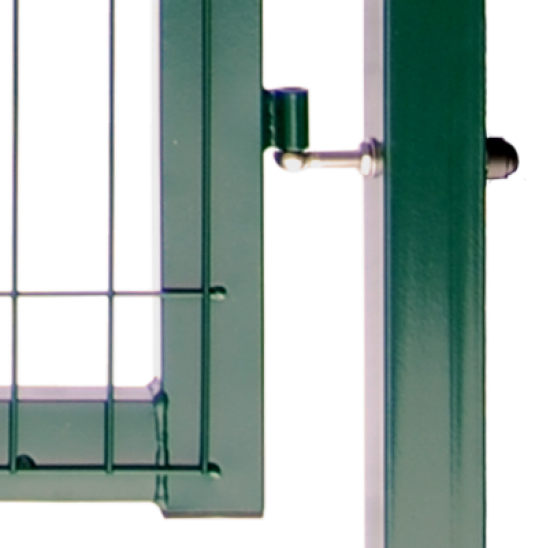 Калитка 3D Medium 100x173 см правая универсальная RAL 6005 зеленый