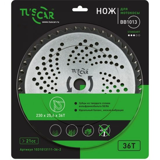 Нож для мотокосы TUSCAR BB1013 Standart