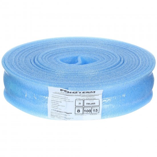 Лента демпферная 100x8 мм, длина 15 метров