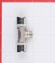 Тройник VALTEC (VTm.233.N.260426) 26(пресс) х 1/2 НР(ш) х 26(пресс)