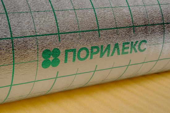 Подложка для тёплого пола ГП.09.012 3 мм 30 кв.метров полиэтилен