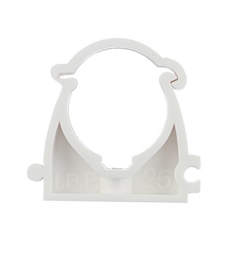 Фиксатор Valtec 25 мм для полипропиленовых труб с защелкой (VT.KP.F.025)