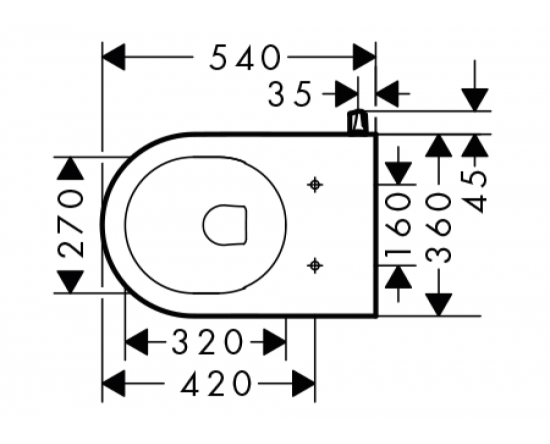 Комплект инсталляция Tece Spring S955102 с унитазом Hansgrohe GladeLake S безободковый с микролифтом клавиша цвет белый