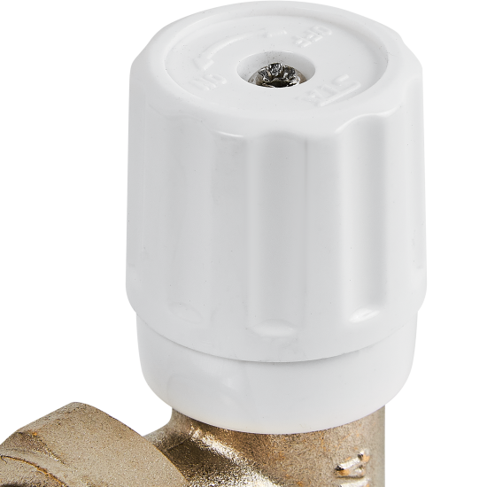 Вентиль для радиатора регулирующий угловой Спец 3/4