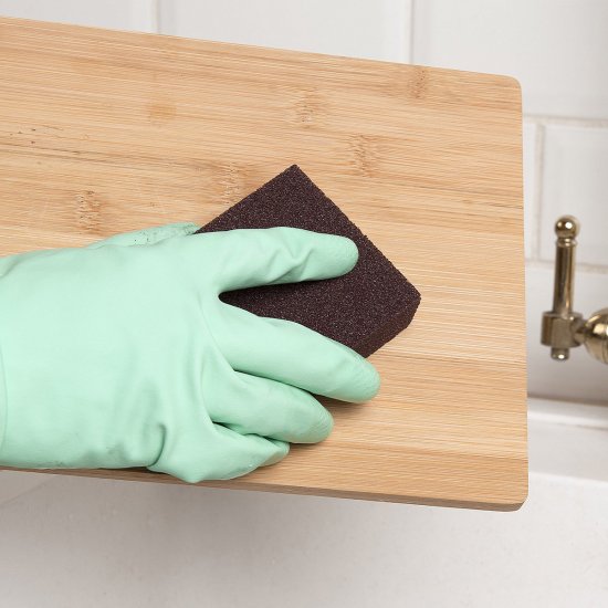 Губка-скрабер You'll Love Home Queen 10x7x2.5 см цвет коричневый