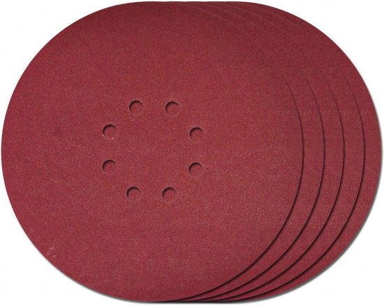 Круг шлифовальный Elitech P80 225 мм, 5 шт.