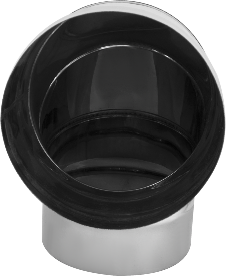 Колено Corax 4 секции угол 90 (430/0.5мм) D150 мм