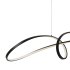 Светильник светодиодный подвесной Maytoni Curve 4000К 42 Вт 25 кв.м черный IP20 (MOD156PL-L52B4K)