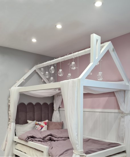 Декоративный брусок сращенный 40x60x2200 мм хвоя сорт Экстра прямой с фаской угла