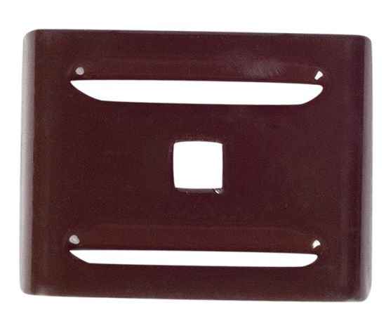 Скоба для забора Grand Line 85 мм сталь RAL 8017 коричневый