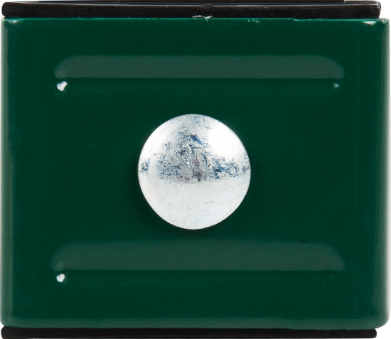 Скоба для забора Grand Line 85 мм сталь RAL 6005 зеленый