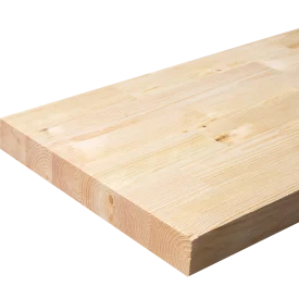 Тетива сращенная лиственница сорт Экстра 50x300x4000 мм