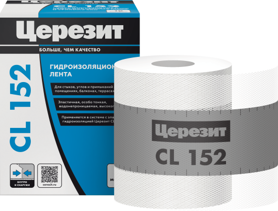 Лента гидроизоляционная Церезит CL 152 10 м
