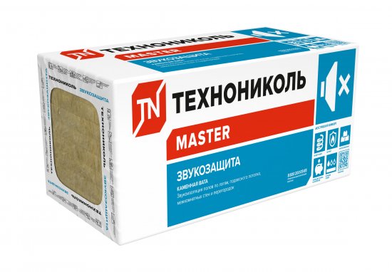 Звукоизоляция Технониколь Звукозащита 50 мм 8 шт 600x1200 мм 5.76 м²