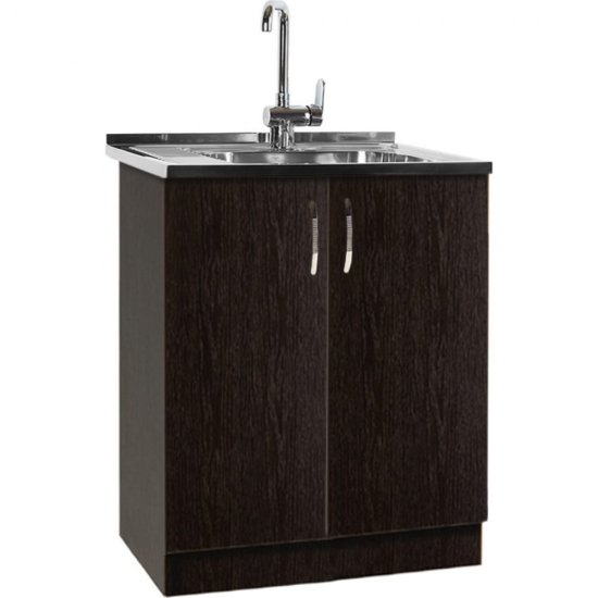 Тумба SANTREK 60*60 цвет венге (2 дверцы) (ЛДСП)