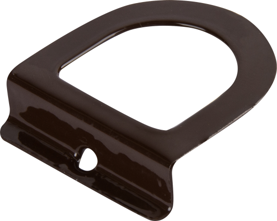 Ручка москитной сетки металл цвет коричневый, 2 шт.